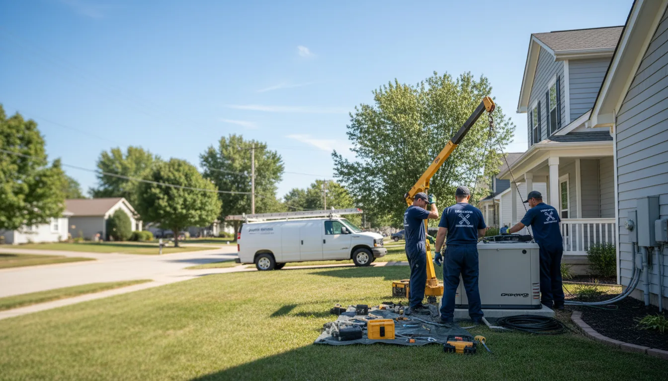Generator Installation in Moravia, IA near me